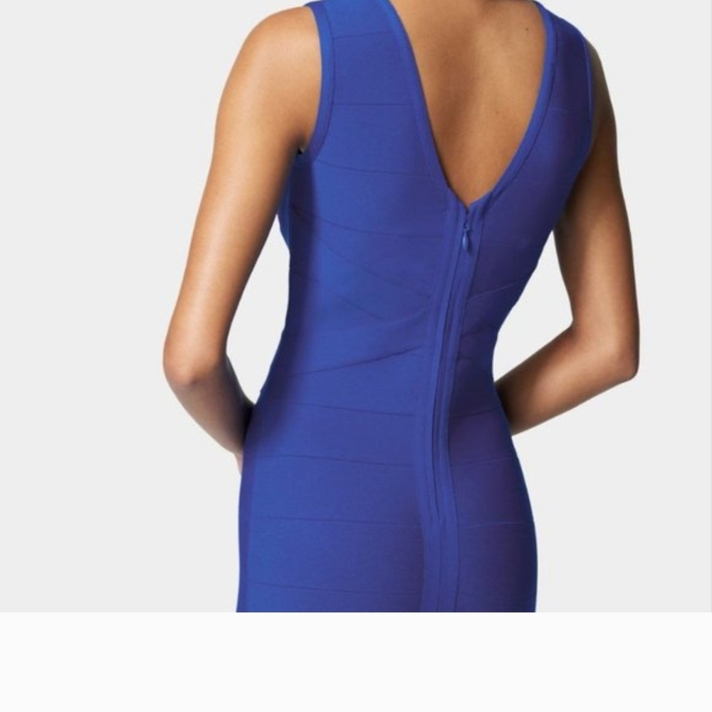 bebe Royal Blue Sleeveless Dress
